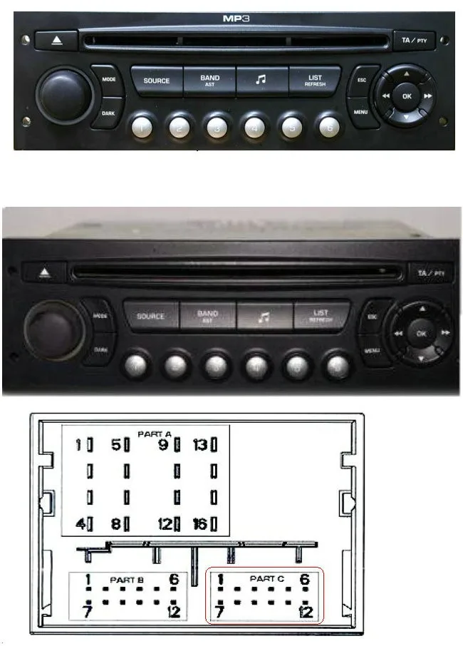 Yatour YT-M06-RD4 Автомобильный MP3-плеер USB AUX SD адаптер цифровой CD-проигрыватель для peugeot 308 407 807 C4 C5 Citroen C2 C3 C4 C5 C8