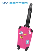 Багажные бирки для путешествий, для конфет, цветные английские буквы, багажные этикетки, ярлыки на чемодан, имя, ID адрес, ярлыки, багажные ярлыки