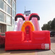 attractive inflatable ladder bouncers inflatable slide playground YLW-183