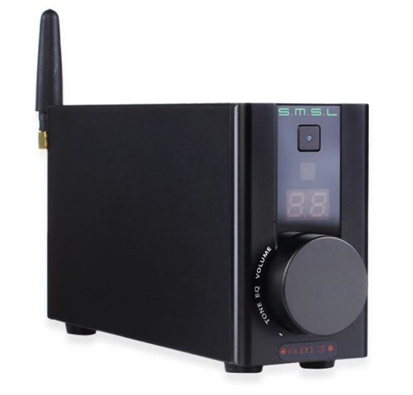 

SMSL AD13 Multi-Function Bluetooth pure digital HIFI amplifier EQ adjustment 30W*2 TAS5766M USB DAC Decoder various input port