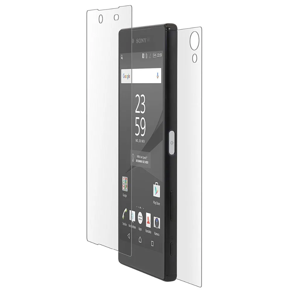2 Protections D'écran En Verre Trempé 9H Pour Sony Xperia XZ2 - Accessoires Téléphone & Objets Connectés
