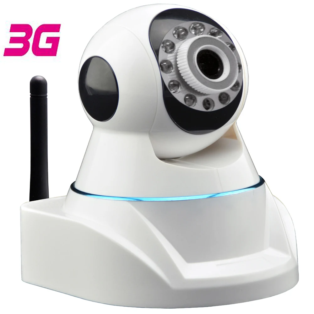 Latest version of 3G Mobile PTZ IP Camera with HD 720P Video Transmission via 3G Network