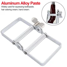 Tube Squeezer Toothpaste Dispenser Aluminum Tube Squeezer Dispenser Tool Squeezing Hand Cream Toothpaste Hair Dyes Unguent