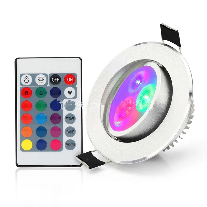 Светодиодный потолочный светильник 9 Вт RGB с пультом дистанционного управления