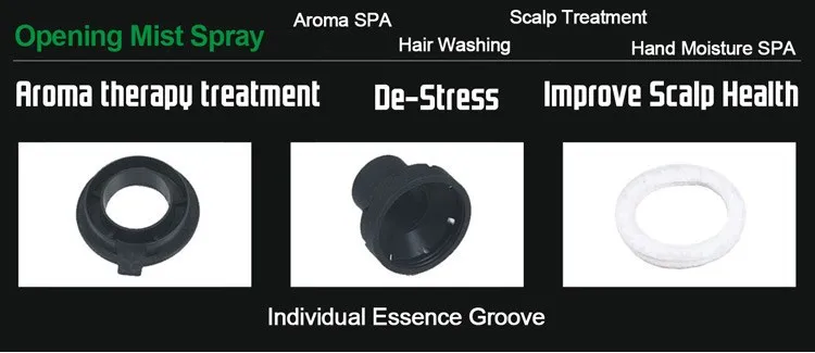 Салонный приоритет выбора режима волос машина для пароварки волос инструмент для увлажнения волос машина для ухода за кожей головы S88 темно-серый