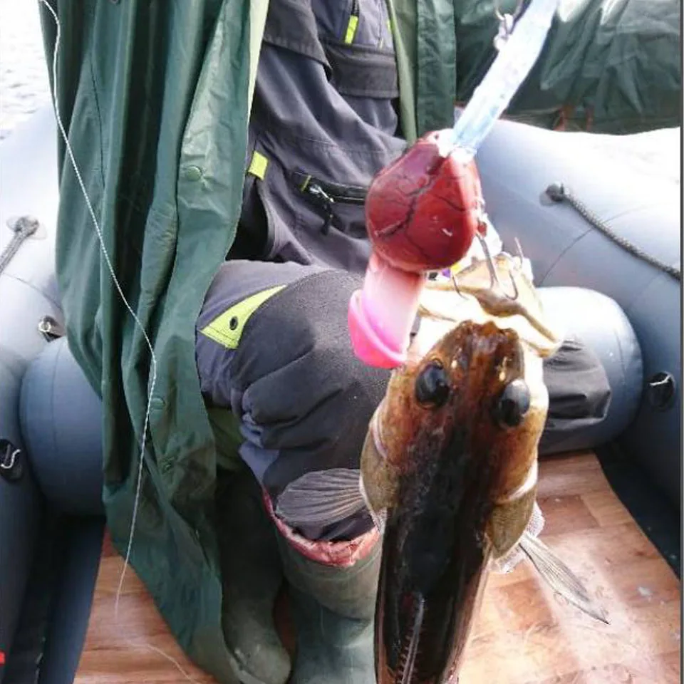 WALK FISH 1PCS New Model Fishing Lure Minnow 140mm/26.5g Penis Swim Funny Rattle Crankbait Spinner Bass With Hook Fishing Tool WALK FISH 1PCS New Model Fishing Lure Minnow 140mm/26.5g Penis Swim Funny Rattle Crankbait Spinner Bass With Hook Fishing Tool