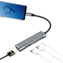 Usb-хаб type C/Thunderbolt 3 к HDMI адаптер для samsung Dex станции Galaxy S8 S9 S10/Plus tab s4/s5e к телевизору Монитор Проектор