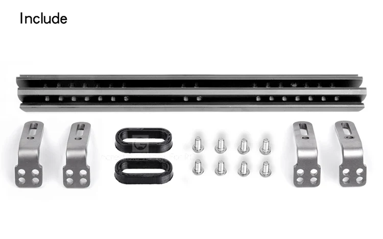 Набор боковых пластин из алюминиевого сплава для Traxxas TRX4 Bronco|Детали и аксессуары|
