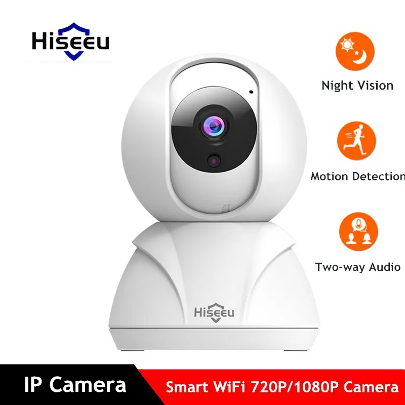 

Hiseeu FH3 720P / 1080P Home Security Camera WIFI Automatic Tracking Movement Two-way Audio Wireless Network IP Camera