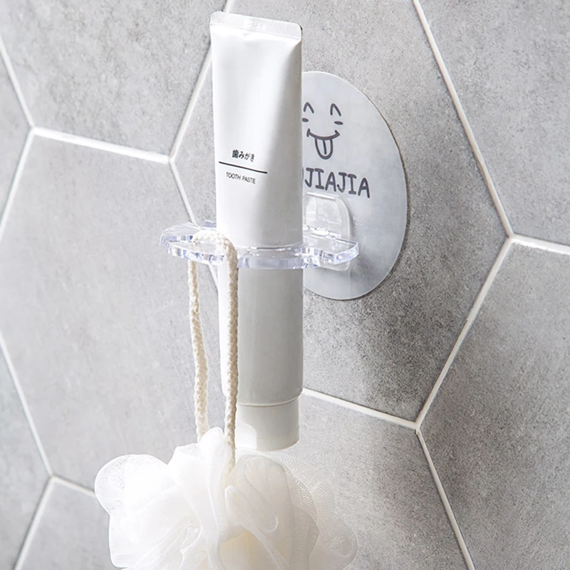 Подставка для зубных щеток, держатель для хранения зубной пасты, настенный органайзер для ванной комнаты