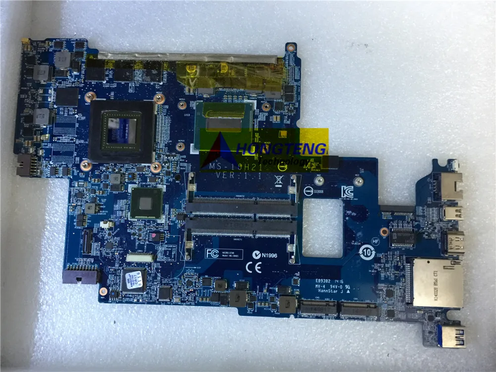 

Оригинальная фотокамера для MSI GS60 2PL 6QE 2QE 6QC, оригинальная материнская плата для ноутбука с процессором I5-4210HQ и тест GTX860M
