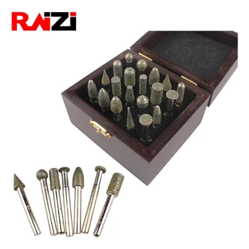 

Raizi Electroplated Diamond Burs Granite Router Bit for Marble Metal Cutting