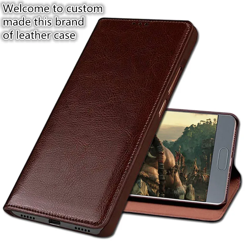  ND13 genuine leather flip cover for Apple iPhone 8 Plus(5.5') phone case for Apple iPhone 8 Plus ph