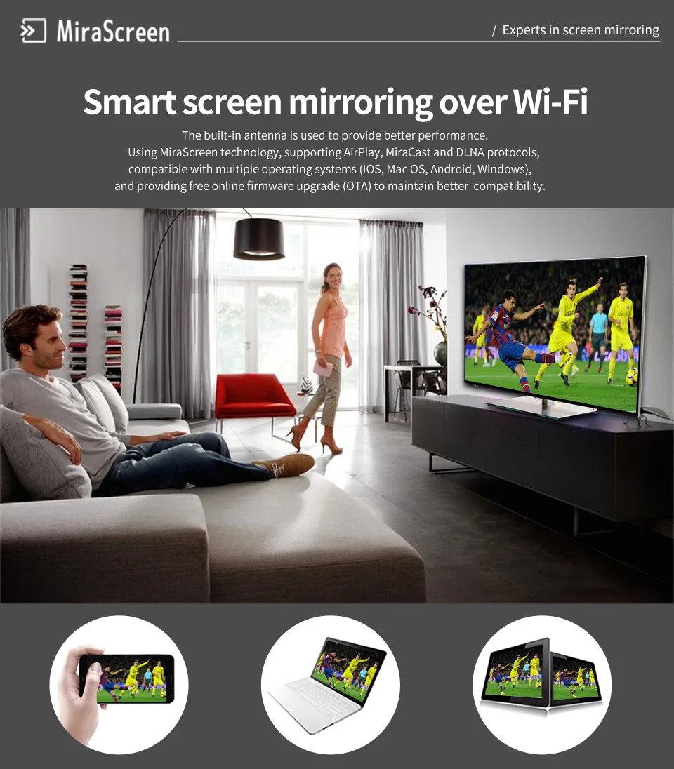 Mirascreen A3 зеркальный ТВ ключ Мини ПК Android ТВ-карта miracast Airplay DLNA для apple ios windows pk netflix Anycast DVB-T2