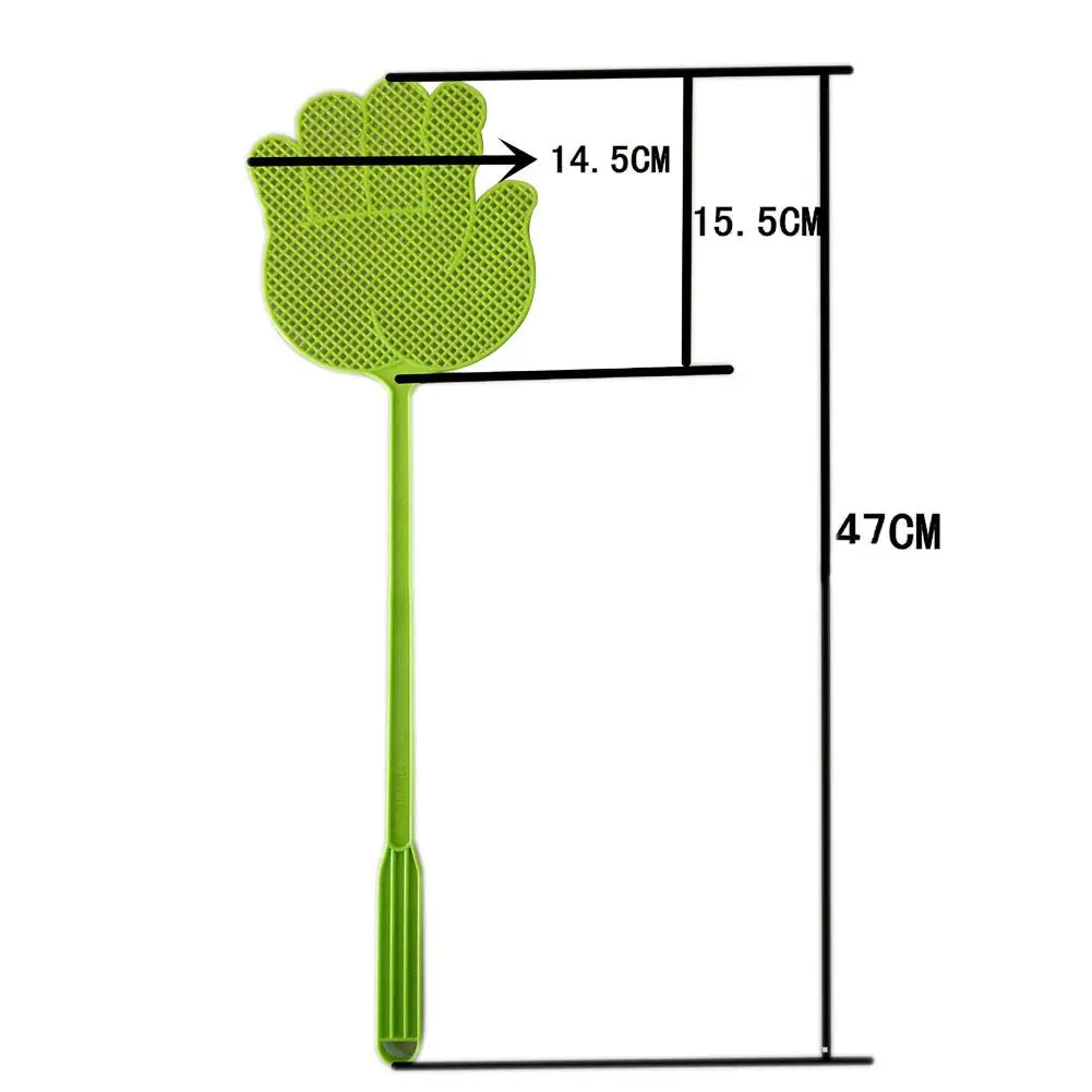 LanLan практичная пластиковая Пальма форма Flyswatter Хлопушка убийца насекомых