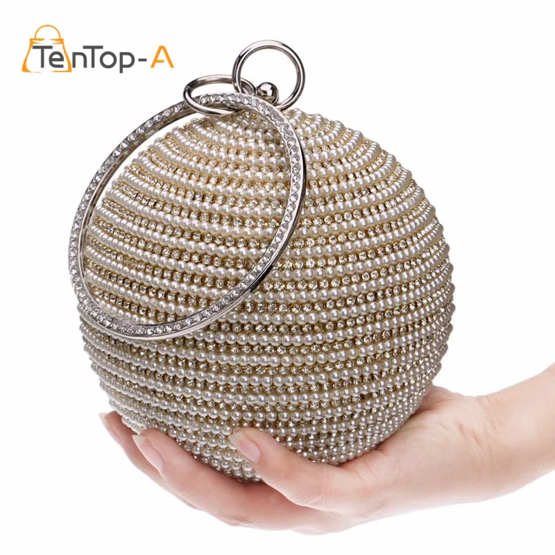 mini pearl purse