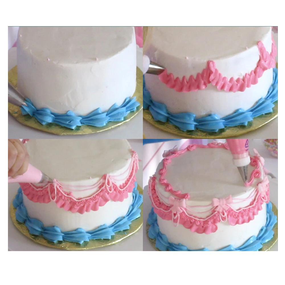 23 Sheets Cake Decorating Practice Board Icing Practicing Sugarcraft Tool A3E8