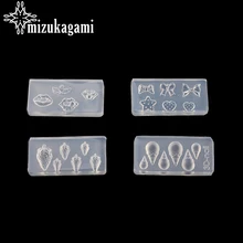 1pcs UV Resin Jewelry Liquid Silicone Mold 3D Cream Strawberry Resin Charms Mold For DIY Jewelry Nail Art Mold