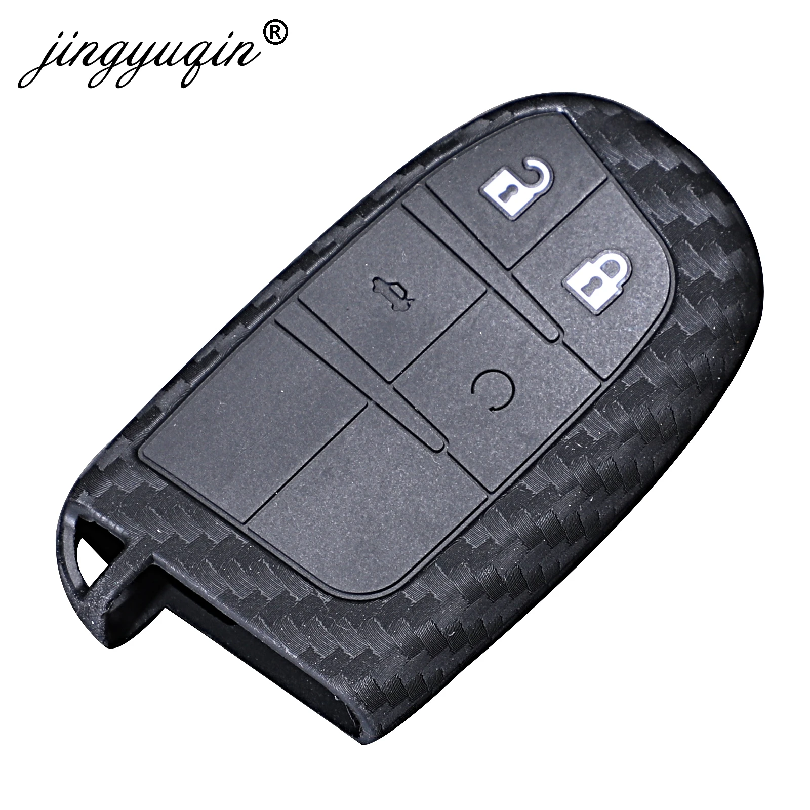 Jingyuqin-Cover-astuccio-portachiavi-in-Silicone-al-carbonio-per-Fiat-Jeep-Renegade-Grand-Cherokee-Dodge-Ram.jpg Keyforkess Cover astuccio portachiavi in Silicone al carbonio per Fiat Jeep Renegade Grand Cherokee Dodge Ram 1500 Journey Challenger Chrysler - Jingyuqin Cover astuccio portachiavi in Silicone al carbonio per Fiat Jeep Renegade Grand Cherokee Dodge Ram