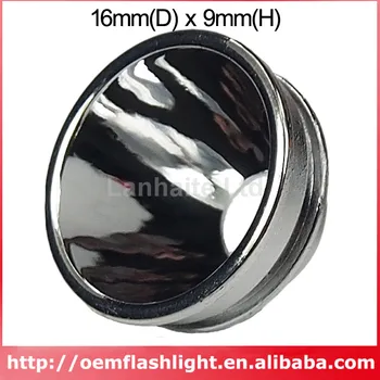 

16mm(D) x 9mm(H) OP Aluminum Reflector