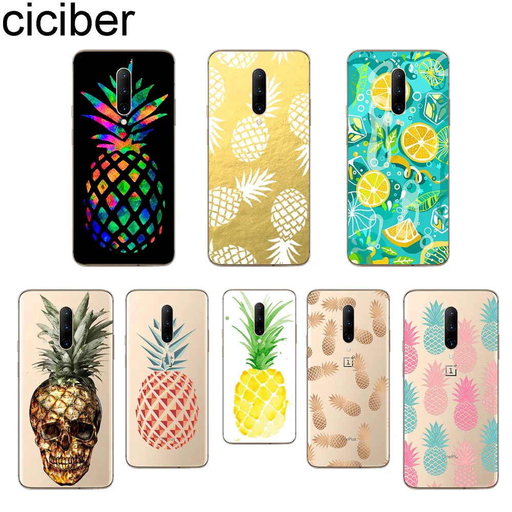 ciciber Funny Pineapple Phone Case For font b Oneplus b font font b 7 b font