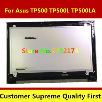 

1366*768 lcd screen display touch screen panel digitizer assembly + frame For Asus Transformer Book TP500 TP500L TP500LA 40 pins