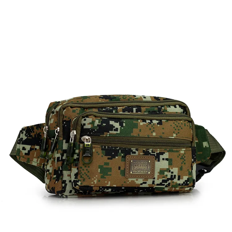 Многофункциональный камуфляж поясная высококачественная одежда-нейлоновый сумка Военная Для мужчин кармашек сумки пригородных мешок