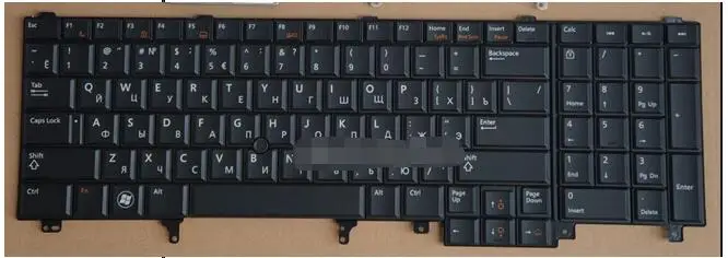 Клавиатура для Dell Latitude E5520 E5520m E5530 E6520 E6520n E6530 E6540