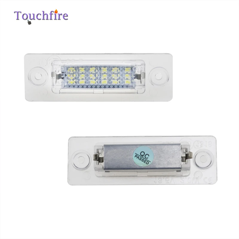 2 шт. 18 светодиодов 3528 SMD светодиодные номерные знаки автомобильные лампы 6000 К для