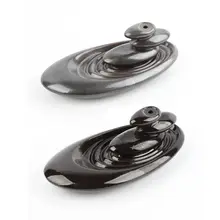 Каменные накладные керамические дымовые рефлюкс обратного потока ладан горелка кадило держатель ручной работы украшение дома