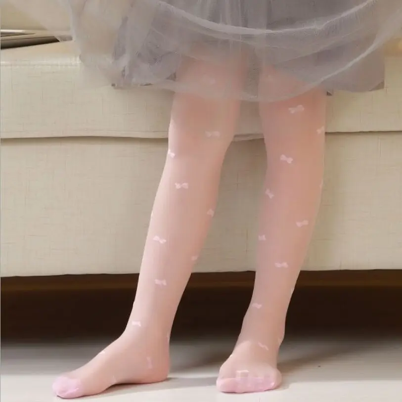 Колготки для девочек балетные танцевальные прозрачные чулки для маленьких девочек прозрачные детские колготки для девочек от 2 до 15 лет, летние тонкие детские носки