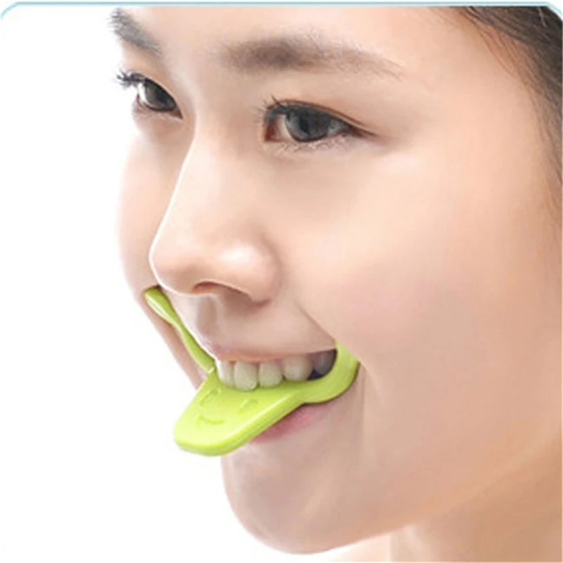 

Mouth Smile Maker Facial Messager Beauty Care Smile Trainer Tool Silicone Smile Face Line Muscles Stretching Lifting Training