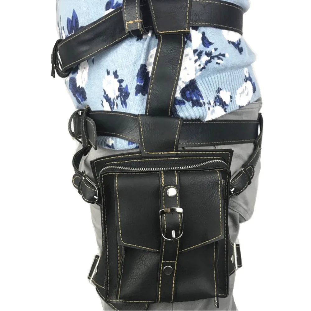  Hot Game PUBG Bag Playerunknown Battlegrounds Cosplay Straps Belt Waist Bag Pu Leather Pocket Props