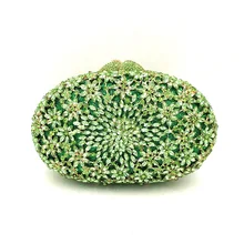 Новые женские вечерние бриллианты элегантные кошельки роскошный клатч нигерийские Свадебные вечерние хрустальные кошельки со стразами сумка