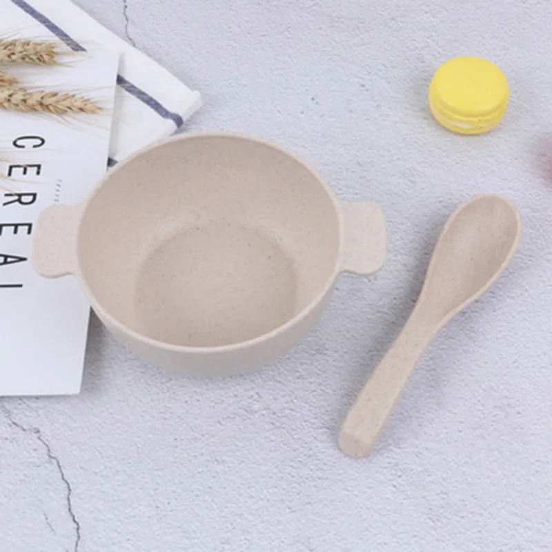 2pcs/set Baby Feeding Food Tableware Eco-Friendly Toddle Kids Dishes Baby Child Eating Dinnerware Anti-hot Training Bowl+Spoon 2pcs/set Baby Feeding Food Tableware Eco-Friendly Toddle Kids Dishes Baby Child Eating Dinnerware Anti-hot Training Bowl+Spoon