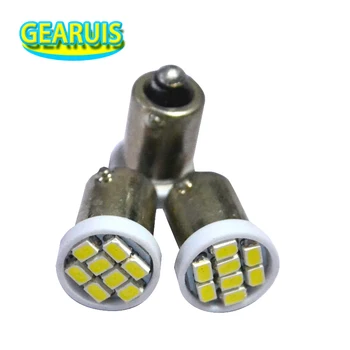 

200X Truck LED 24V BA9S 8 SMD 1206 3020 H6W T4W 8 led 8smd Wedge LED Light Bulb Lamp White Red Blue Yellow Green Ice Blue 24V