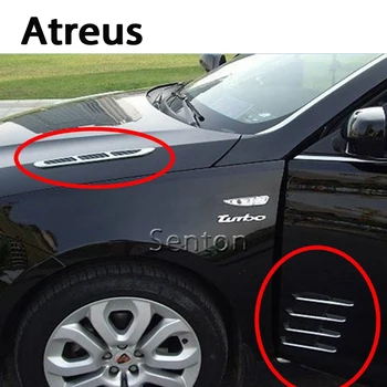 

Atreus Car-styling ABS Chromium Styling Stickers For BMW e46 e39 e60 e90 e36 Mini cooper Audi a4 b6 a3 a6 c5 b8 b7 Accessories