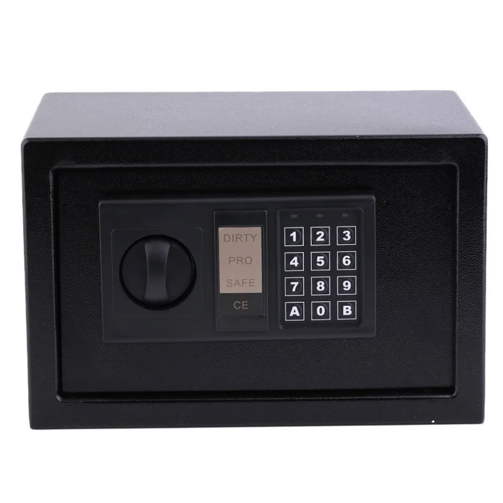 8.5L Professional Digital Electronic Security Box офис стены Тип Ювелирные изделия деньги закодированные запирающийся Сейф античный Противоугонная коробка