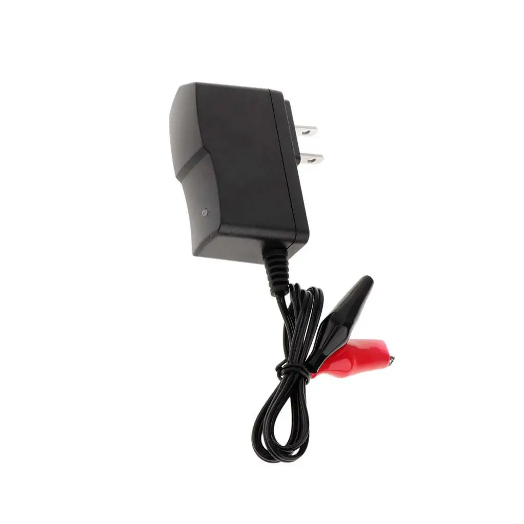 Accumulator Battery Charger 6V 0.5A Clip-type Led Light Battery Charger for cccumulator battery/ Lead acid battery