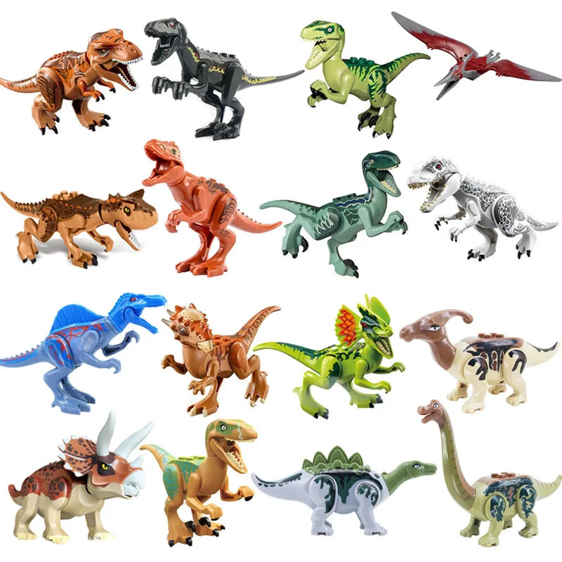 Jurassic Dinosaur Figures Compatible 