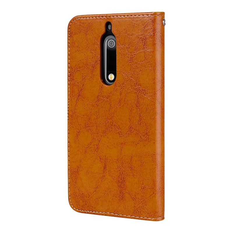 

For Nokia 5 Case 5.2 inch Wallet PU Leather Flip Phone Case For Nokia 5 Back Cover Bag fundas cases