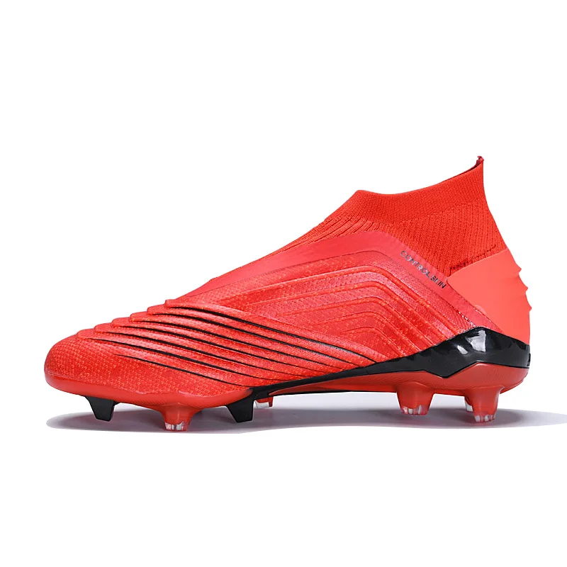 

FANCIHAWAY Football Boots original Men Soccer Shoes Long Spikes FG Predator 19+ Outdoor Cleats Wholesale