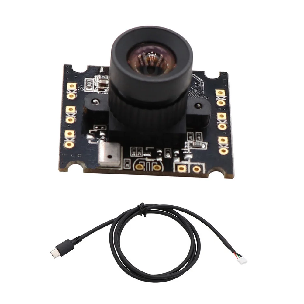 

High Speed 60fps 1920 x 1080P Full HD Webcam OTG UVC Plug Play Driverless 2MP USB Camera Module with Type C OTG USB Cable