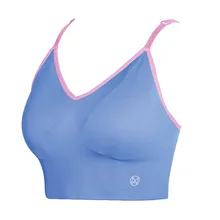 Спортивная одежда стиль спортивный бюстгальтер Пуш-Ап Йога Бюстгальтеры фитнес Лоскутные Топы для женщин женские удобные спортивные бюстгальтеры