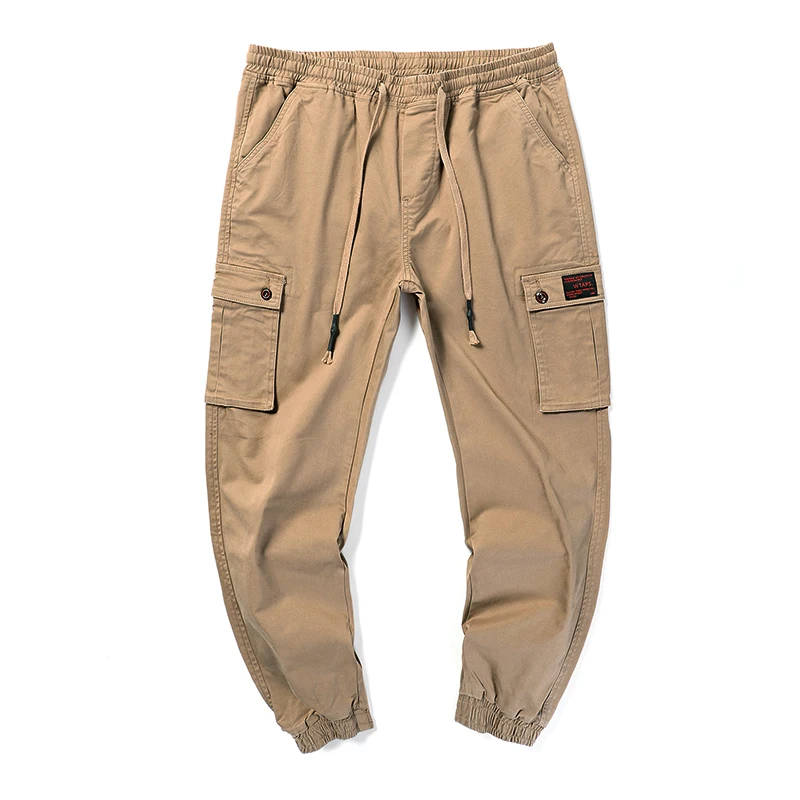 Mens Cargo Pants Multi-pockets Baggy Men Pants Casual Trousers black Overalls Pants Cargo Pants high quality Big size 34-5-6-7XL