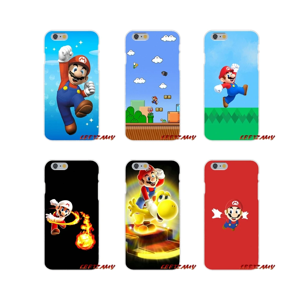 

Super Marios Bros Accessories Phone Cases Covers For Huawei P Smart Plus Mate Honor 7A 7C 8C 8X 9 P10 P20 Lite Pro