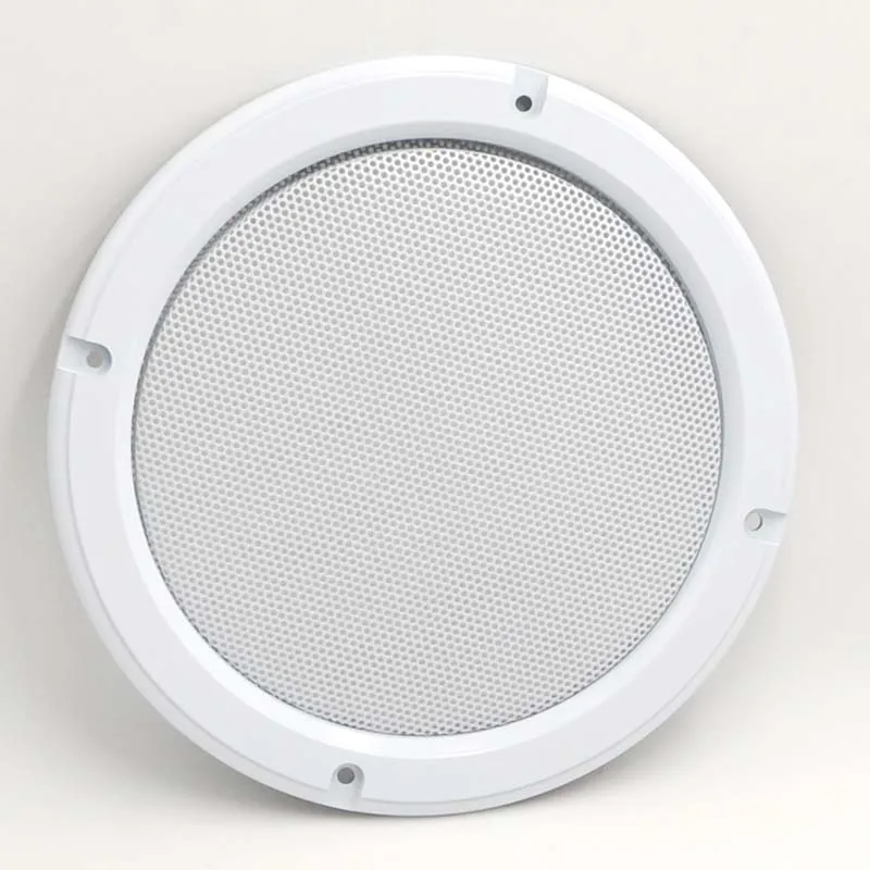 

For 4"/5"/6.5"/8"/10" inch Car Audio Speaker Conversion Net Cover Decorative Circle Metal Mesh Grille Protection #White