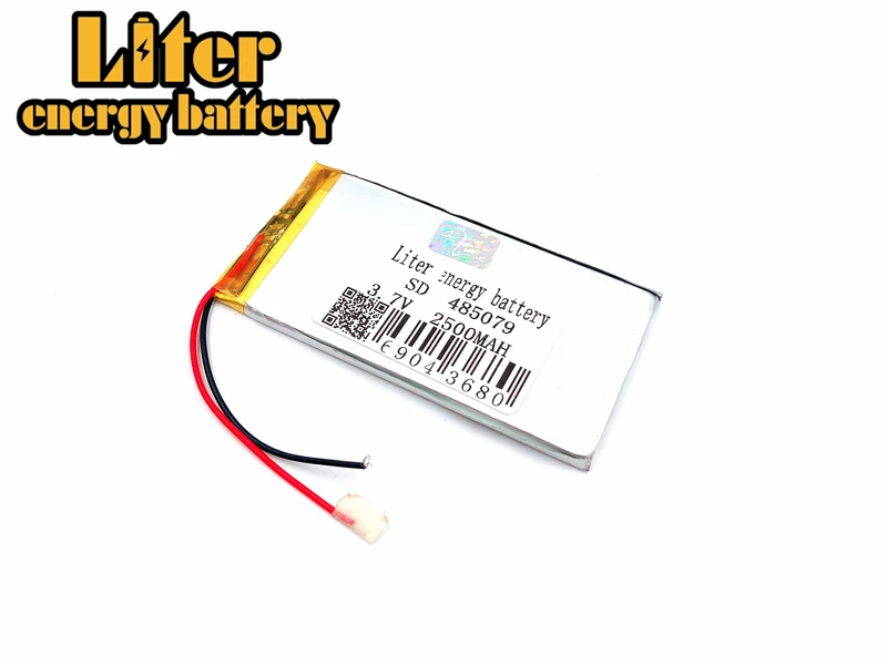 Размер 485079 505080 3,7 v 2500mah литий-полимерный аккумулятор с платой для Mp3 Mp4 Gps цифровых продуктов