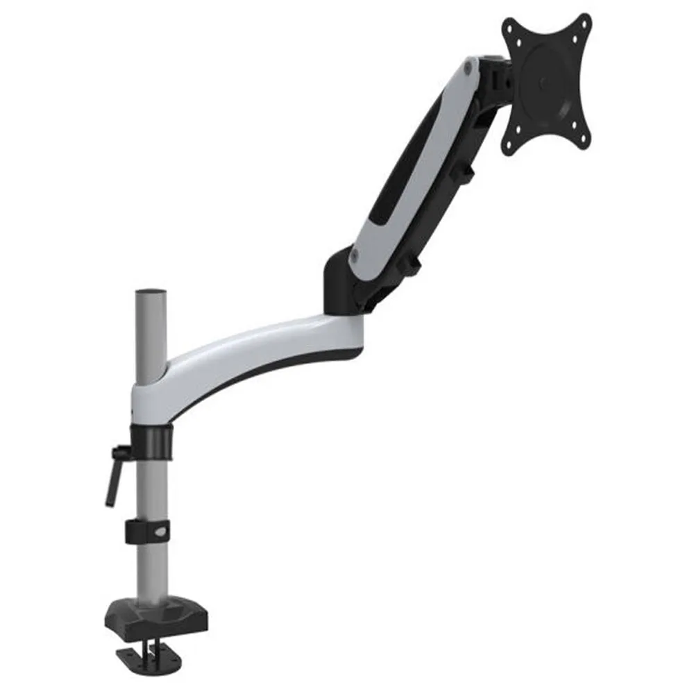 

HONGHUA 15"-27" Gas Spring Full Motion Computer Desktop Grommet LCD LED Monitor Holder Arm Mount Bracket Loading 0-8kgs