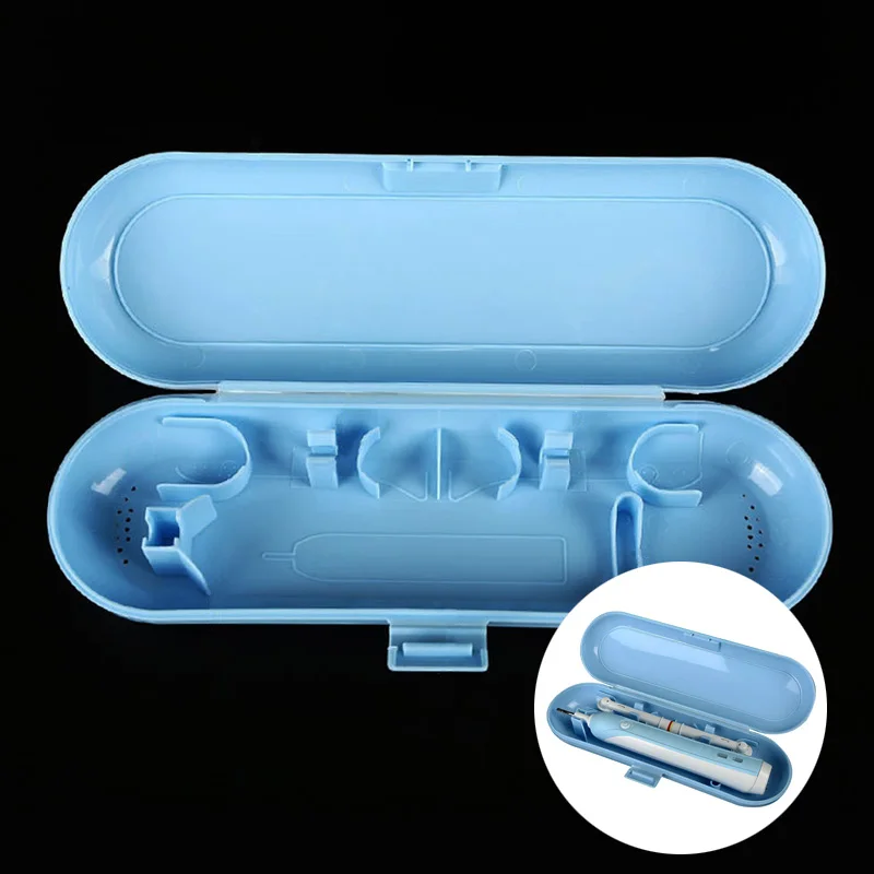 

Oral B Portable Electric Toothbrush Travel Case Replacement Tooth Brush Heads Holder For Braun Oral-B Camping Storage Outdoor
